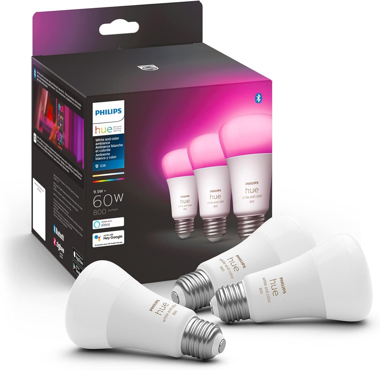 Philips Hue Smart Light Bulbs